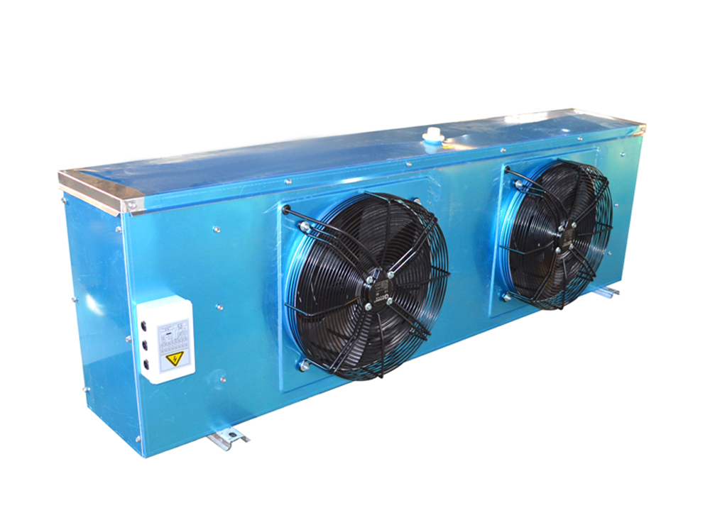 Refroidisseur d'air à sortie d'air latérale avec coque en aluminium (peut être expédié avec un film)